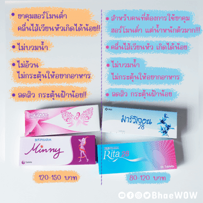 ยาคุมฮอร์โมนต่ำคืออะไร เลือกยังไงให้เหมาะกับตัวเองไม่บวมน้ำ เวียนหัว ...